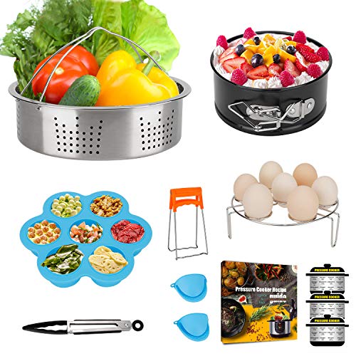 Insta-Pot-Accessories-Set, Instapot Accessory Compatible with Instant Pot 6 Qt 8 Quart, with Steamer