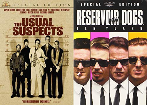 Early 90's Game Changer Movies: The Usual Suspects (Special Edition) & Reservoir Dogs (Special Edition) 2 DVD Pack