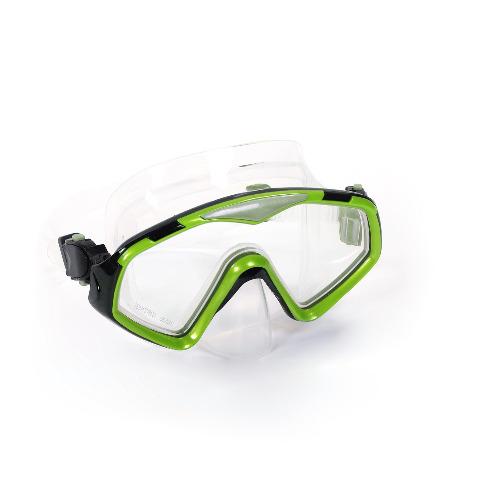 Juego de Snorkel para Adultos, Equipo de Snorkel Profesional con Aletas Ajustables y Máscara a Prueba de Fugas para Exploración Subacuática, Kit de para Natación
