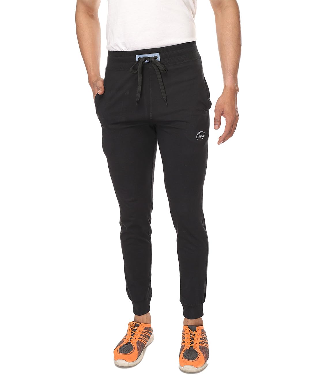Mens Regular Double Rib Cotton Trackpant-image-30