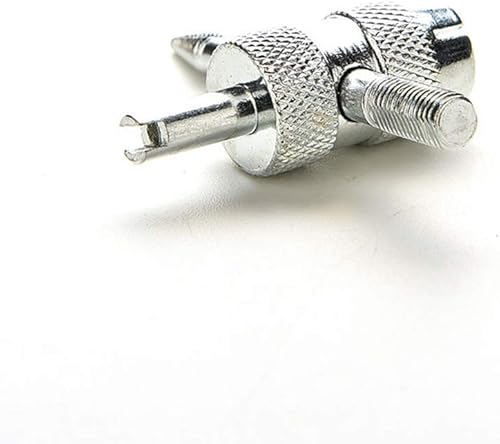 Miniatura 3 de Llaves manuales de cabeza pivotante flexible, 4 vías válvula núcleo herramienta de reparación removedor instalador extractor tubo escariador