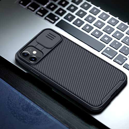 Image of for iPhone 11 (6.1 inch) Case with Camera Cover,Slim Fit Thin Polycarbonate Protective Shockproof Cover with Slide Camera Cover, Upgraded Case for Apple iPhone 11 6.1inch (Black)