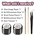 MOPRETTY Super Sticky 8ml x 2 Rhinestone Glue Adhesive Builder Tip Manicure Nail Art Decoration Clear UV Gel With 1 Painting Pen 1 wood stick 1 Tweezer (UV Light Cure Needed)