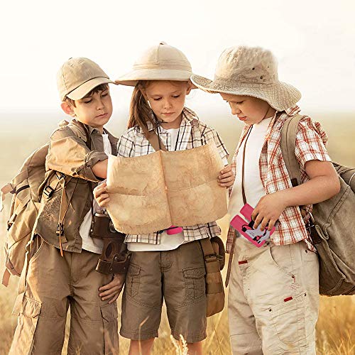 X-LIVE Fernglas für Kinder, Kinderfernglas Spielzeug ab 3 4 5 6 7 8 Jahre mädchen Geschenke für Kinder 8 x 21 Spielzeug… – Bild 8