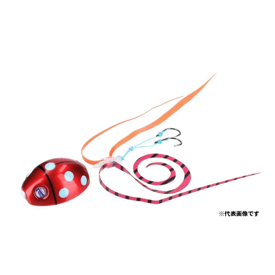 Daiwa Tailava Kongo Bay Rubber Free ? Nakai Ladybug 4.2 oz (120 g) Dot Red Lure