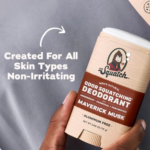 Dr. Squatch Natural Men’s Deodorant, Aluminum Free Deodorant Men (3-Pack) - image 6