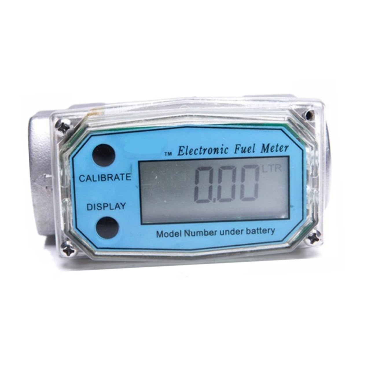 GLEAVI Caudalímetro De Combustible De Turbina Medidor De Flujo Ovalado Bspt Npt Gpm para Agua Químico Líquido Metanol Urea