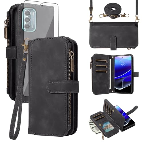 Pochette Moto G Stylus 5G 2022 avec fermeture éclair pour vos cartes