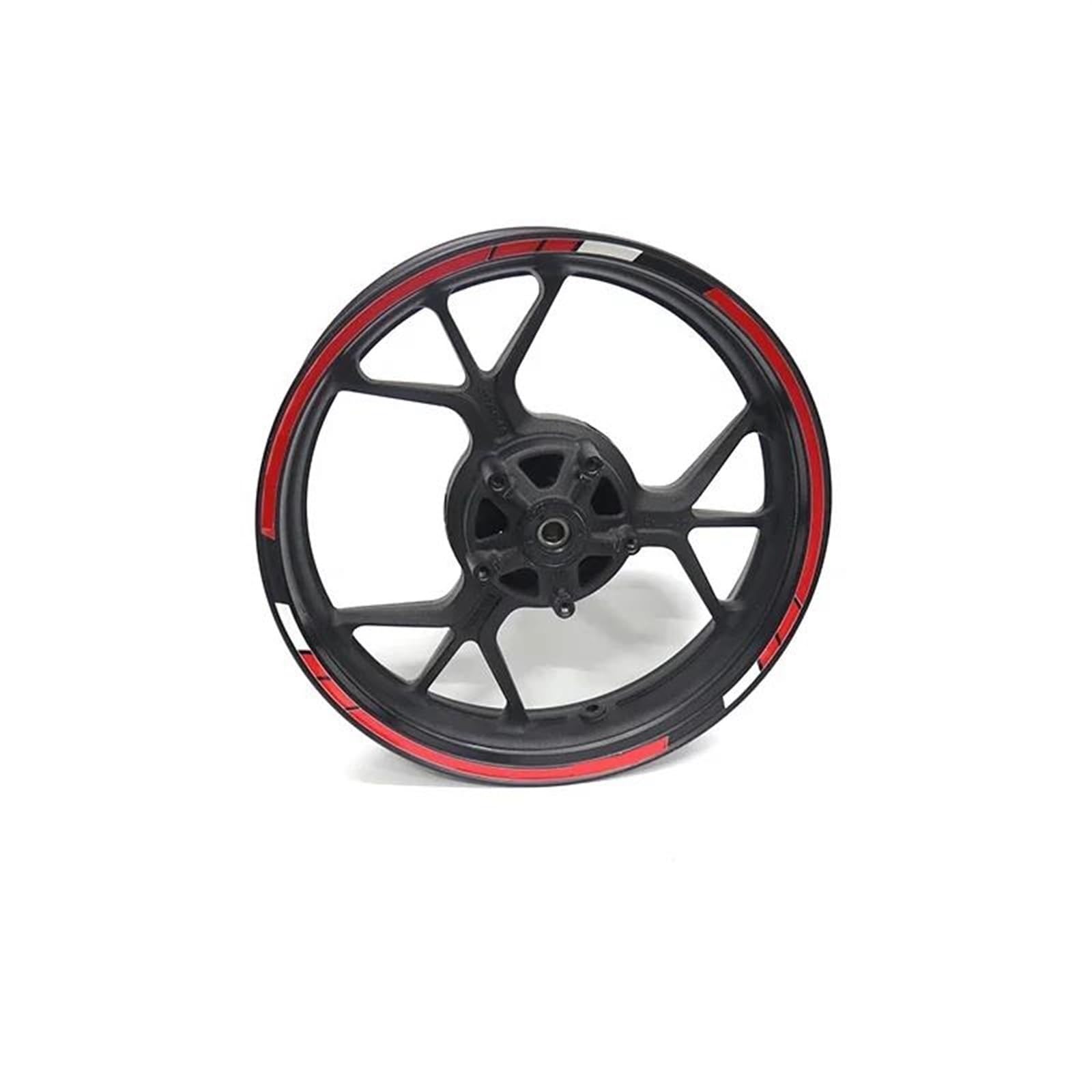 Stickers Motorcycle Accessories Wheel Stickers Reflective Rim Motorbike Waterproof Decals for Yamaha MT-03 MT03 MT 03(Style 18)