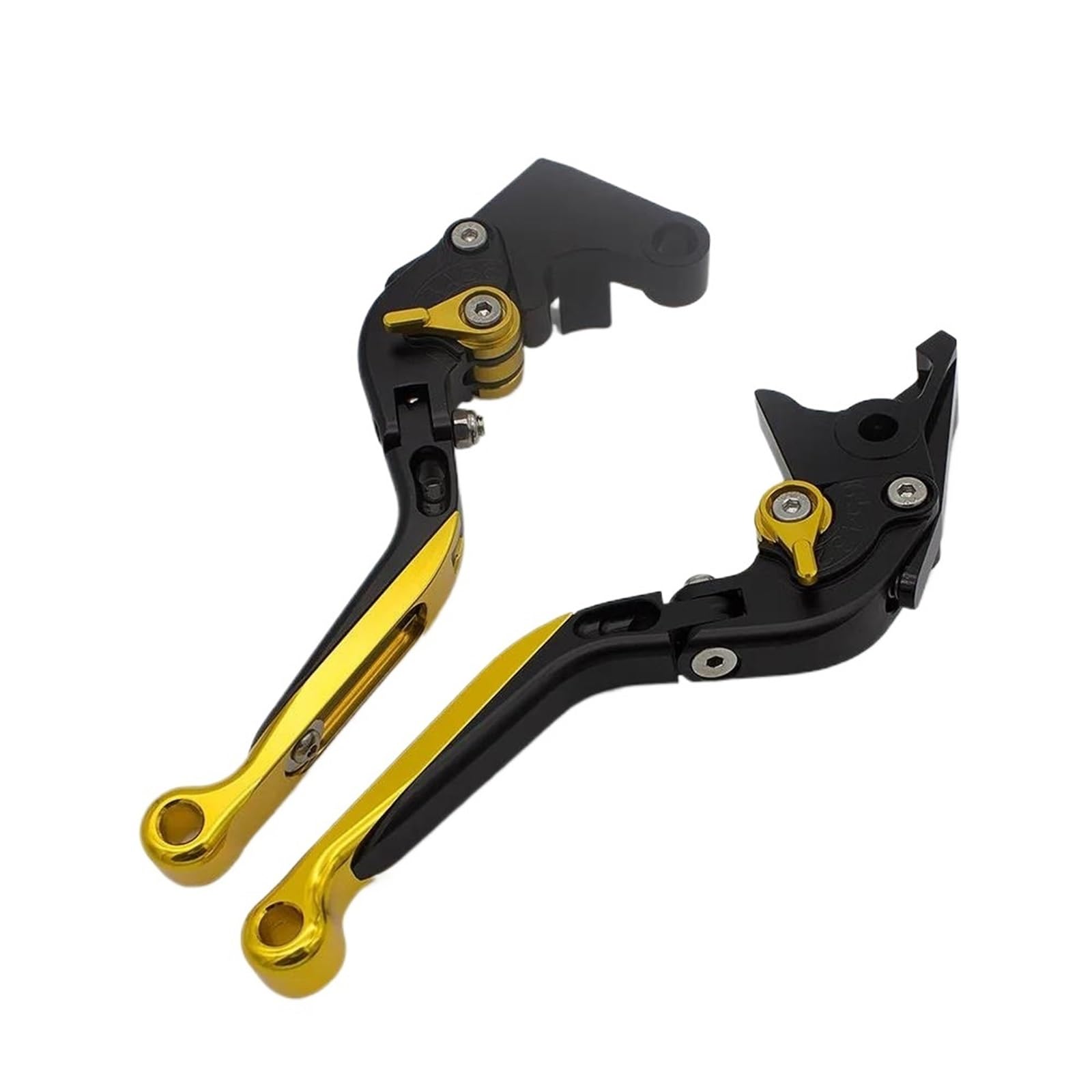 KKMNAIF for BMW for C400GT C400X 2018-2023 Adjustable Motorcycle Folding Extendable Brake Clutch Lever Motorcycle Brake Lever(Yellow)