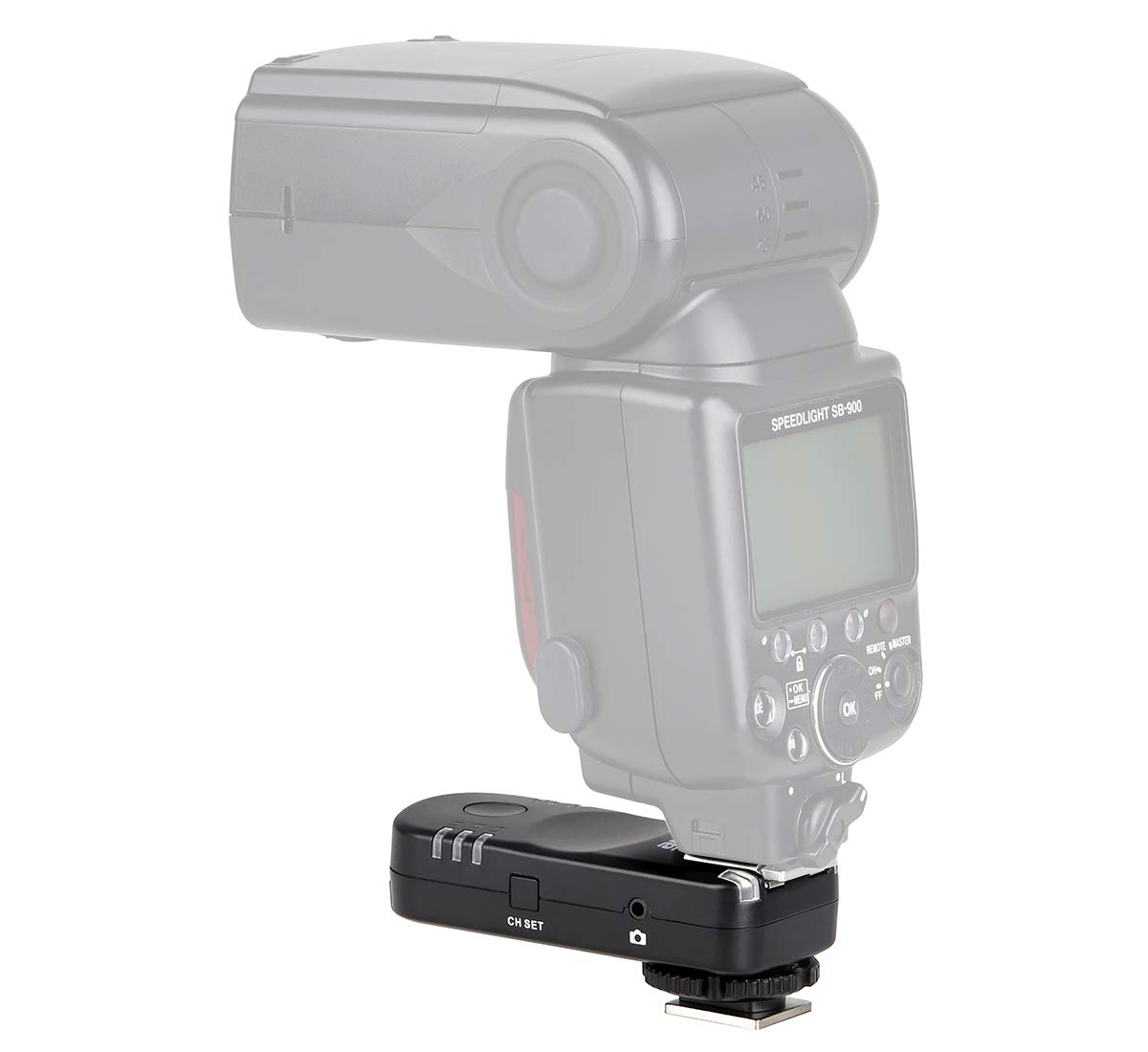 ayex AX-BA1 Funk-Blitzauslöser und Kamera-Fernauslöser Kompatibel mit Nikon Blitz- und Kameraauslöser-Set mit 2 Transceivern