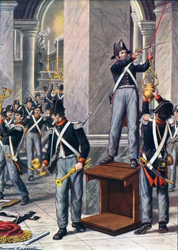 Tableau le pillage de Césène Scarpelli - Une impression d'art vibrante d'histoire pour vos murs