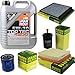 Produktbild Filter Set Inspektionspaket 5 Liter Liqui Moly Motoröl Top Tec 4200 5W-30 MANN-FILTER Innenraumfilter Kraftstofffilter Luftfilter Ölfilter