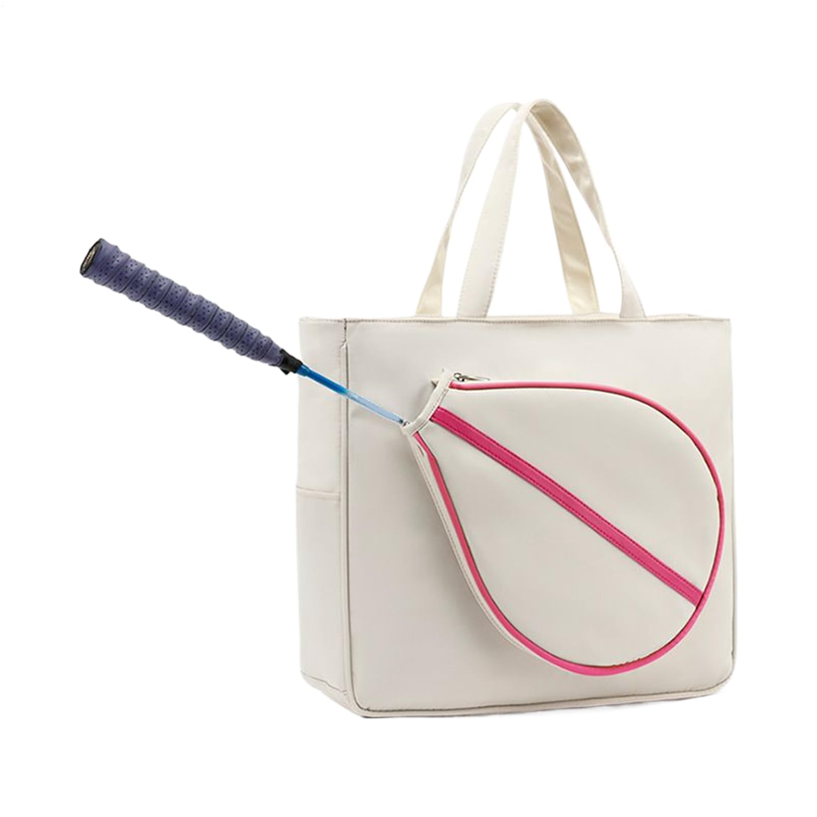 Mochila para raquetas de tenis con organizador de gran capacidad y funda impermeable 8