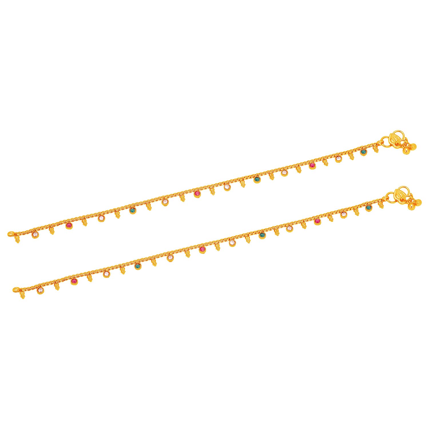 Sukkhi Glistening Gold Plated Anklet For Women (A101517) (B0B4WX32MQ) Amazon Price History, Amazon Price Tracker