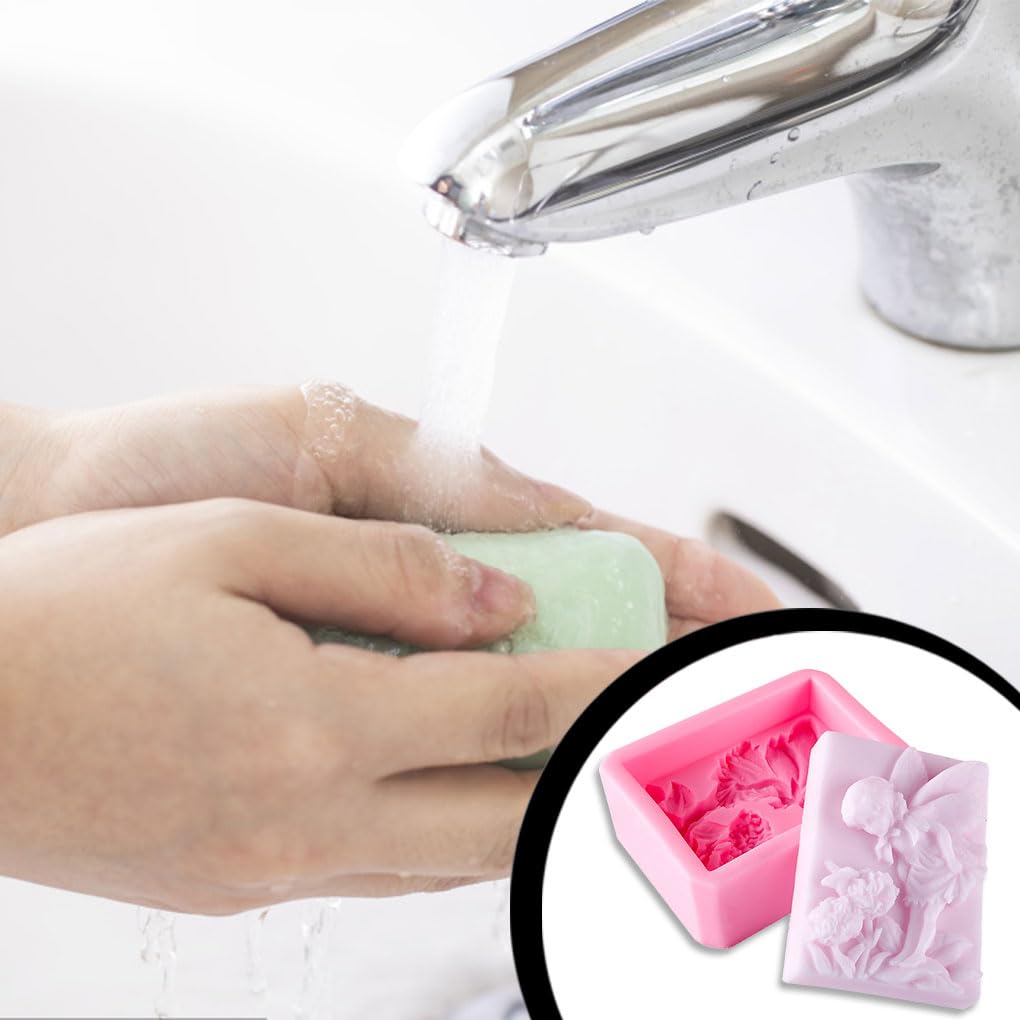 5 zestaw foremek do mydła do produkcji czekolady artykuły gospodarstwa domowego kompaktowy rozmiar prosta obsługa ręcznie robione mydła silikonowe formy do ciasta DIY rekwizyt