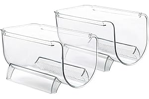 2 Pack Stackable Plastic Wine Rack