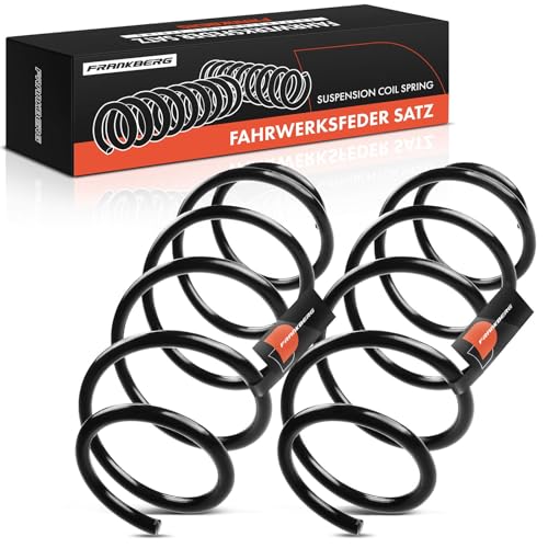 Image of Frankberg 2x Coil Spring Front axle Left Right Compatible with C2 JM 1.6L 2003-2009 Replace# 5002LH