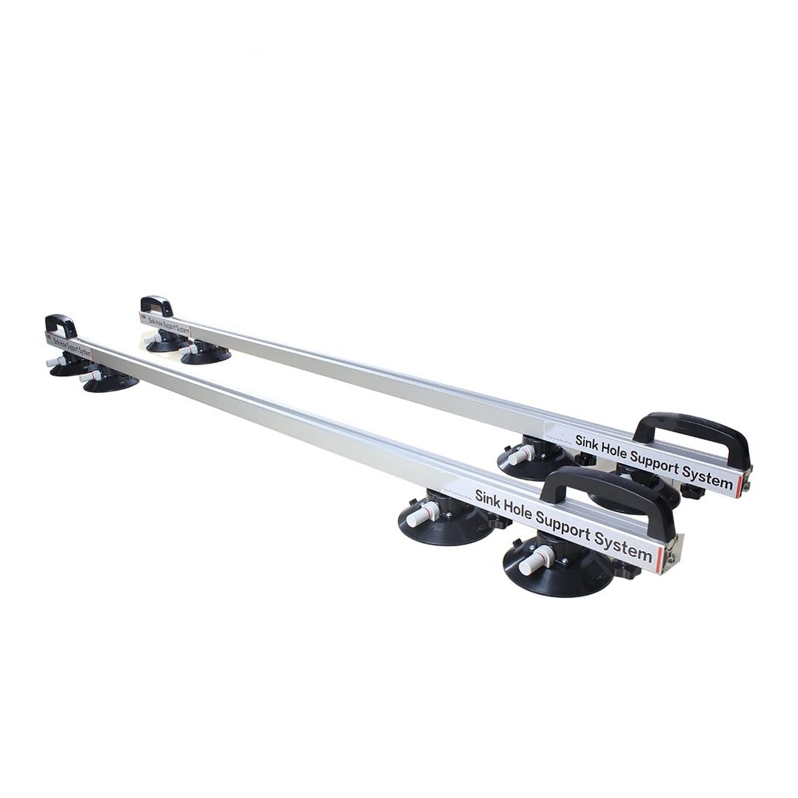 Soywim 1.9M Set Seam Setter, 190-360 Cm Large Format Tile Slab Carry System Porcelain Ceramic Handling Lifter Tool With 10 Pcs Vacuum Suction Cups(1.9M Set)