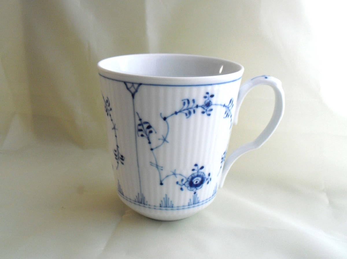 Amazon.co.jp: ロイヤルコペンハーゲンブルーフルーテッドプレイン