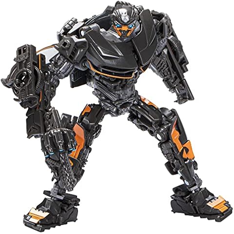TRANSFORMERS Toys Studio Series 93 Deluxe The Last Knight Autobot Hot Rod Action Figure, 8 and Up, 11 CM, Multicolor Cover