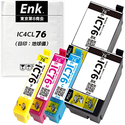 PC周辺機器 EPSON IC4CL76 Amazon.co.jp: エプソン 純正 インクカートリッジ 地球儀