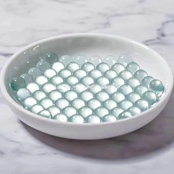 1000 Pieces/Batch Diameter 1/2/2.5/3/3.5/4/4.5/5 mm Glass Anti-Boiling Anti-Shock Beads Anti-Splash Balls Suitable for Laboratory Liquid Heating1mm