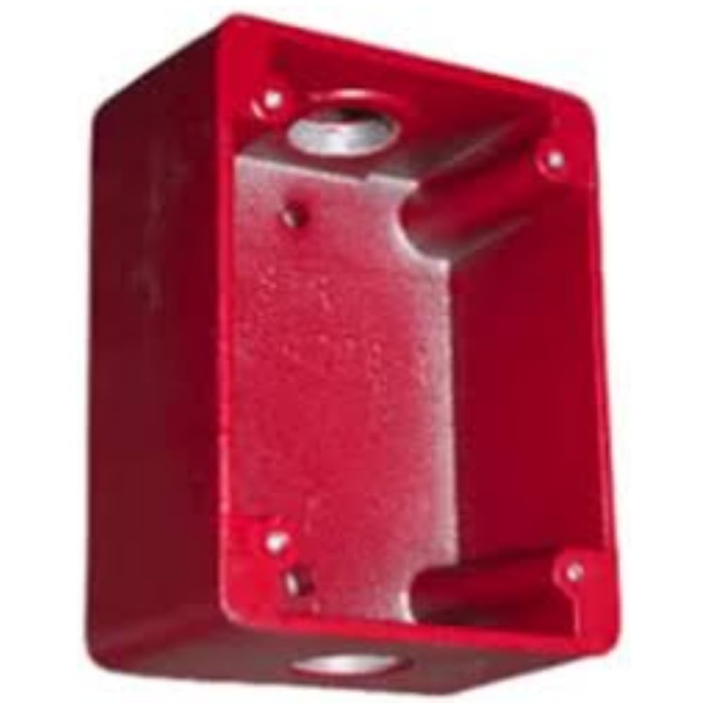 Simplex 2975-9022 - RED Metal BACKBOX for Pull Station - Amazon.com