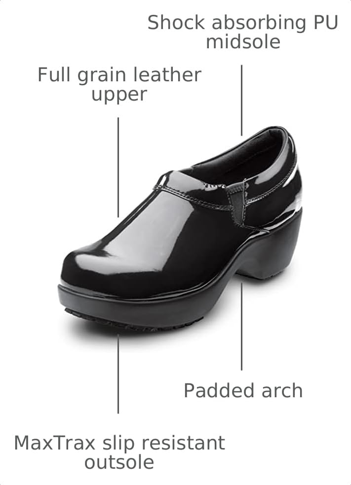 Image of SR Max Womens Geneva MaxTrax Soft Toe SRO Clog | Safety Work Shoes