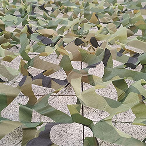 QYQS Tarn Netz, 210d Oxford-Tuch-Dschungel-Tarnung Für Jagd Camping Sunshade Schießen Im Freien Cs Woodland Blind Camo… – Bild 3