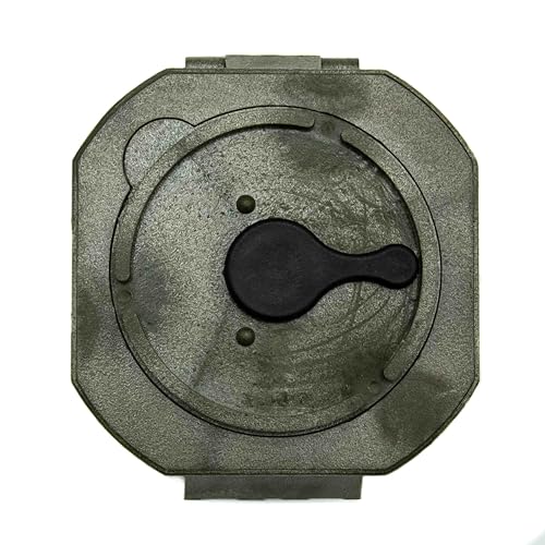 Brunton Standard Pocket Transit (Edición Táctica) – Brújula profesional de navegación terrestre de aluminio con aguja amortiguada por inducción, clinómetro y azimut de 0-360 grados – Hecho en EE. UU. miniatura 4