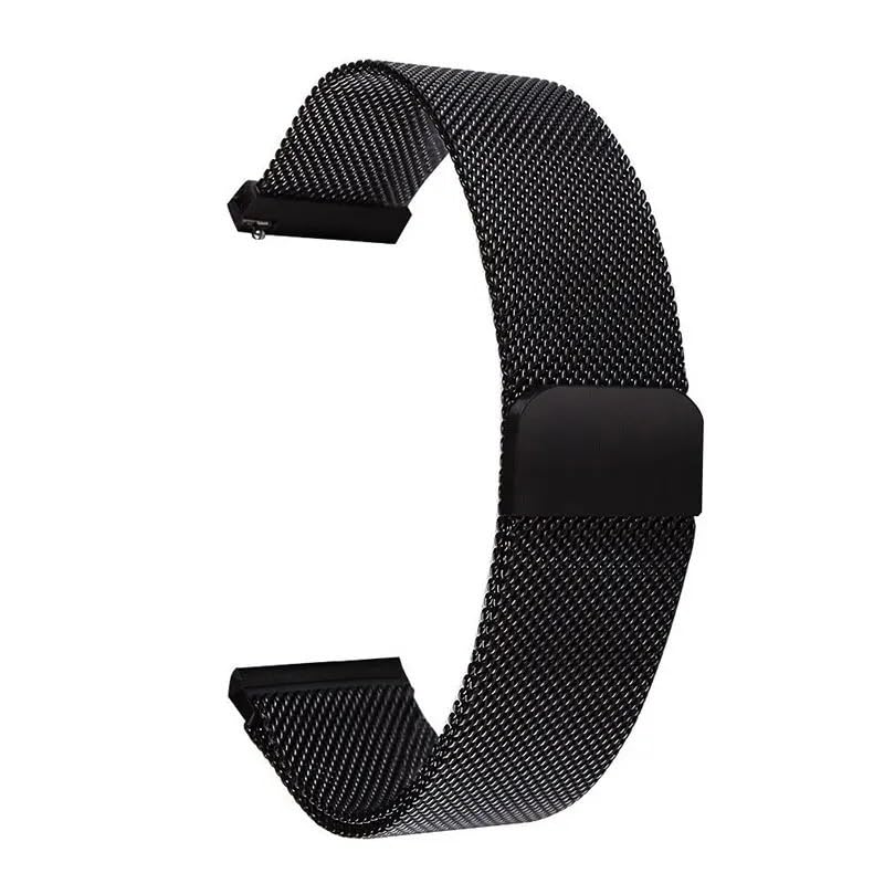 Bracelet de montre magnétique universel en acier inoxydable pour éviter les irritations