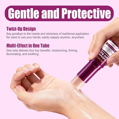 Calcium Multi Balm Stick – Koreanischer All-in-One Pflegestick mit Collagen. Feuchtigkeitsspendend, straffend und Anti-Aging für Augen, Hals & Gesicht