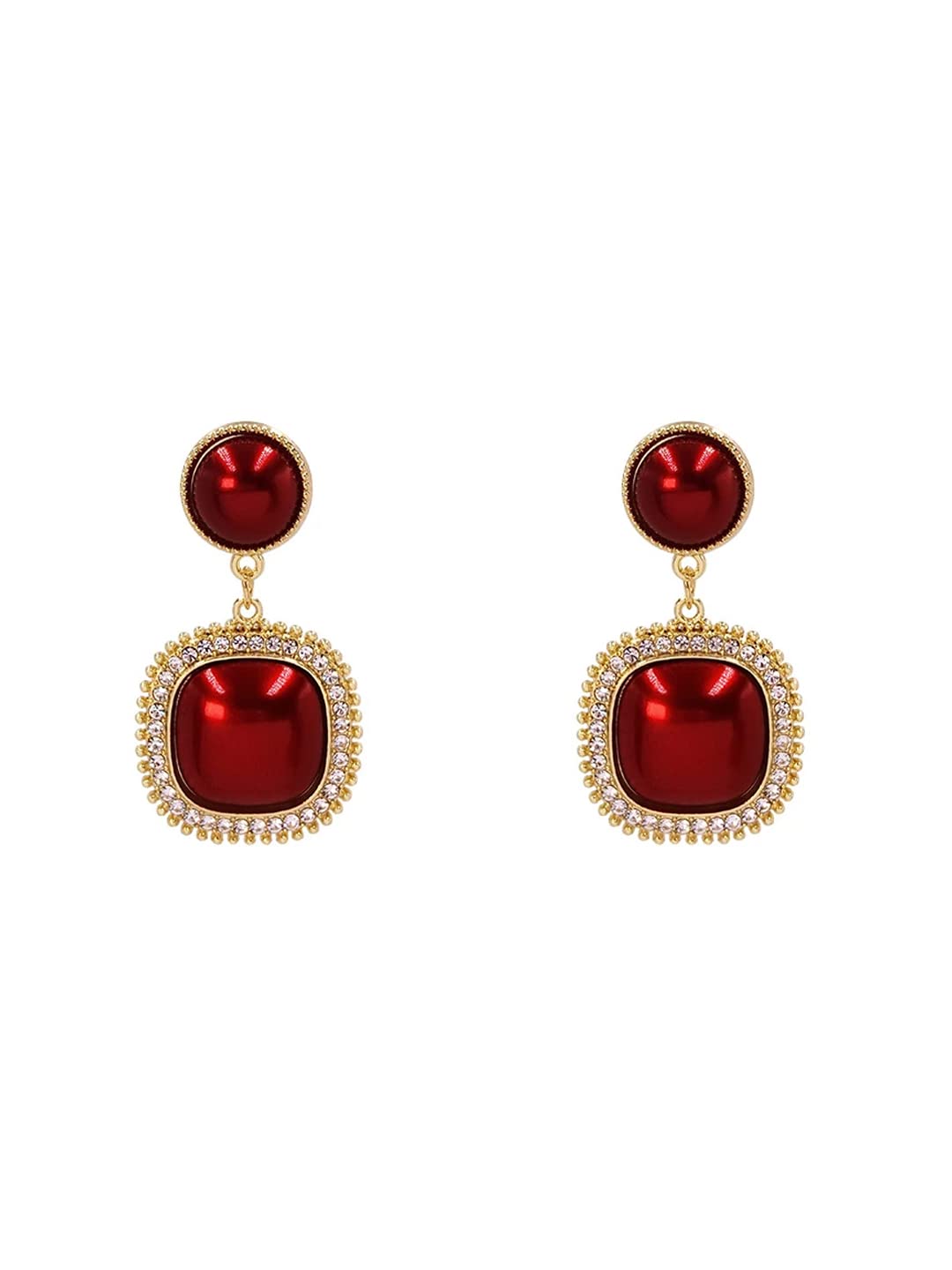 See full amazon price history chart for Yellow Chimes Earrings For Women Red Color Pearl Studded Double Drop Earrings For Women and Girls Yellow Chimes Earrings For Women Red Color Pearl Studded Double Drop Earrings For Women and Girls (B0B8DJRJZH) Amazon Price History, Amazon Price Tracker