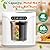 Cobuy 4L Electric Composter for Kitchen, Smart Indoor Countertop Compost Bin with Timer, Upgraded Grinding Blades, 2 Carbon Filters, Auto-Cleaning, Turn Food Waste into Natural Fertilizer