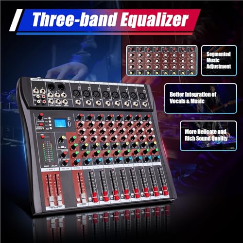 Console de mixage 8 canaux pour enregistrer vos pistes en stéréo sans PC via USB - 3