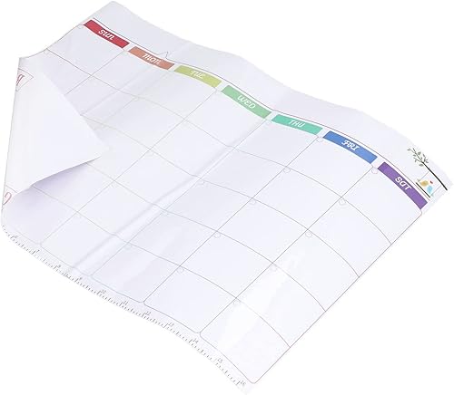 Miniatura 7 de Fydun Monthly Plan Whiteboard Stickers SelF Adhesive Rewritable Flexible Whiteboard Stickers for Office Teaching Refrigerator Wide Range of Uses