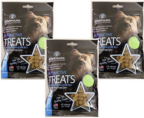 (3 Pack) StarMark Interactive Treats, 5.5 Oz., Large