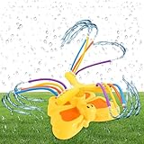 DOWNDRIFT Wasserspielzeug Kinder Outdoor Wassersprinkler Kinder Rasensprenger Wasserspiel Garten Sprinkler Spielzeug Wasser Spielzeug Wasserspielzeug Wasserspiel Garten Für Mädchen Jungen