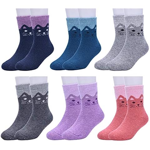 WYTartist Chaussettes en Laine pour Enfants Cover
