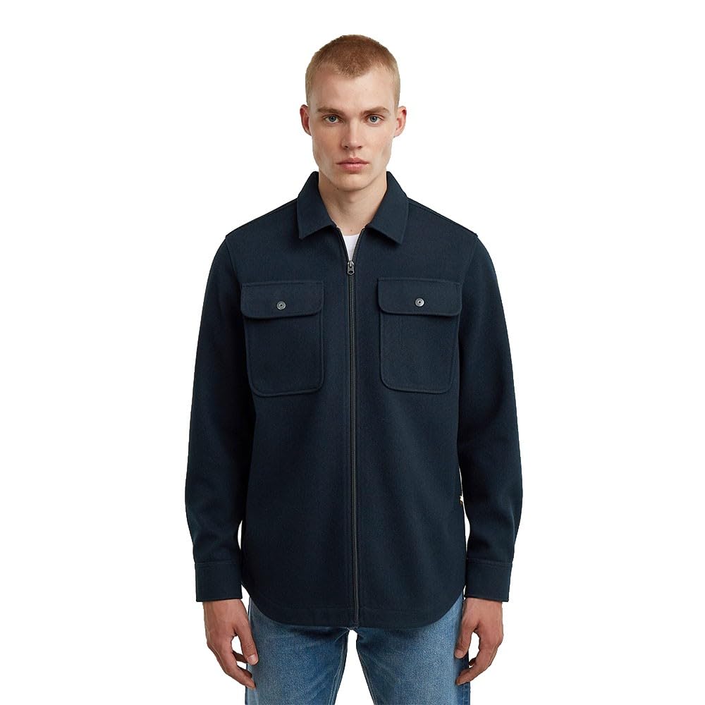 G-Star Herren GPO Zip Overshirt