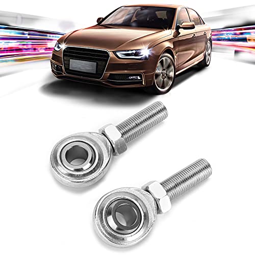 CMR-8 Rod End Bearing Heim Joint, 1/2-inch, 1/2-20 RH Male Thread, Universal for Car, Motorcycle, ATV, Ship, 2-Piece Set