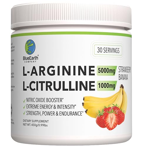 L-Arginine 5000mg + L-Citrulline Complex Powder