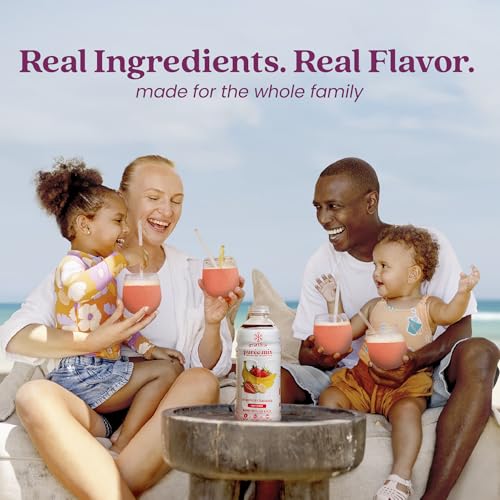 Smartfruit Summer Strawberry + Antioxidants, 100% Real Fruit Purée, Non-GMO, No Additives, Vegan - 48 Fl. Oz