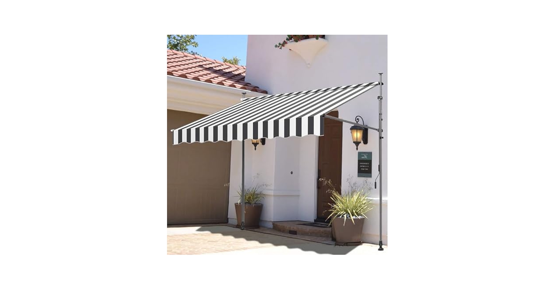 Amazon.co.jp: NEONMAN 巻き取り式 サンシェード 軒の日よけ