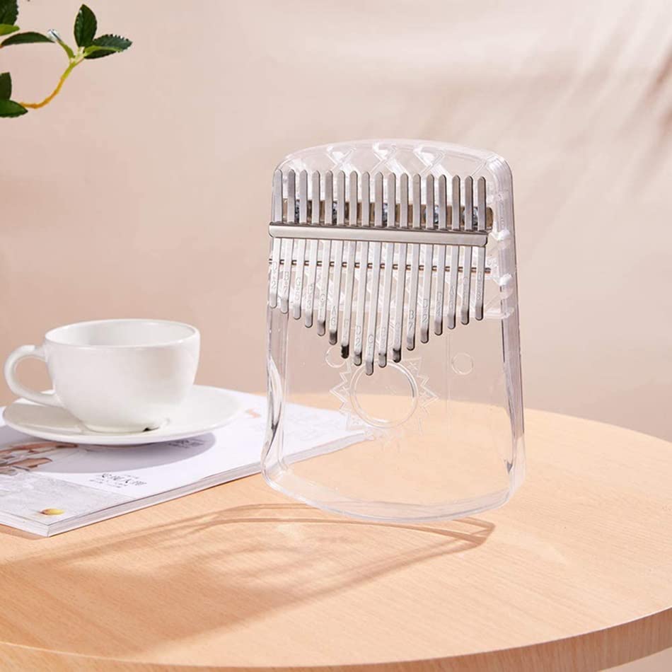 Wzhzj Kalimba acrylique 17 clé transparent piano piano starter doigt piano avec marteau tuner (Color : Clear, Size : 17… - Les Beatles, Paul McCartney, John Lennon, RIngo Starr, George Harrison Wzhzj Kalimba acrylique 17 clé transparent piano piano starter doigt piano avec marteau tuner (Color : Clear, Size : 17… – Image 3