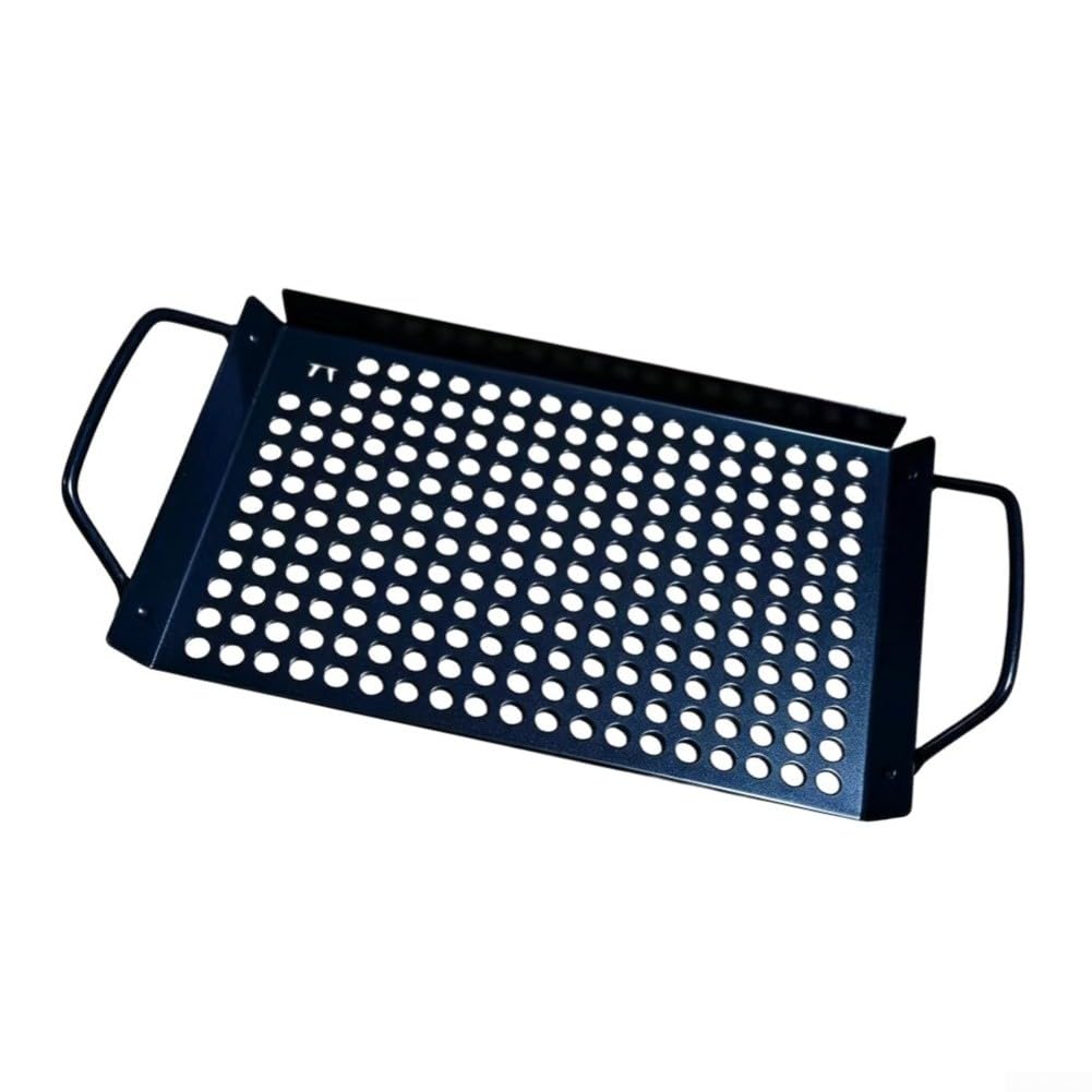 Cesta Asar Pescado Rejilla Rectangular 35x18cm(black)
