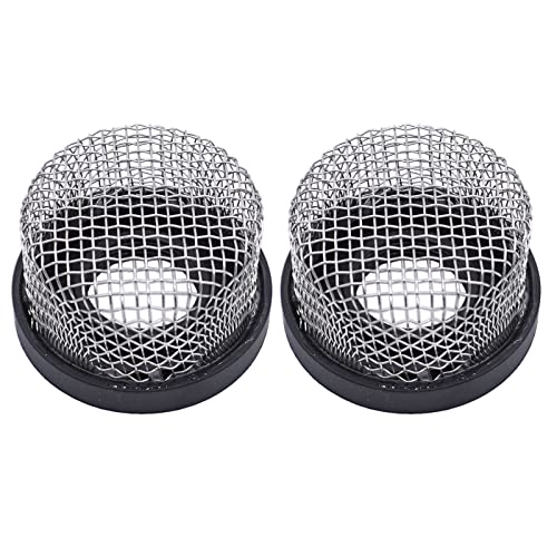Image of 2 Pcs 89621 Stainless Steel Wire Mesh Strainer,Aerator Strainer Compatible with Aerator Pump,Livewell Pump 3 /4 Inch - 14
