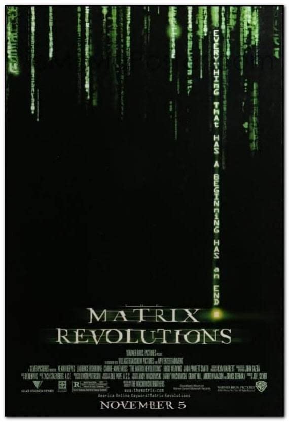 Amazon.com: MATRIX REVOLUTION (2003) Original Authentic Movie