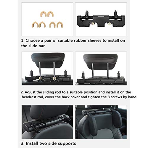Almohada para reposacabezas de auto ajustable miniatura 7